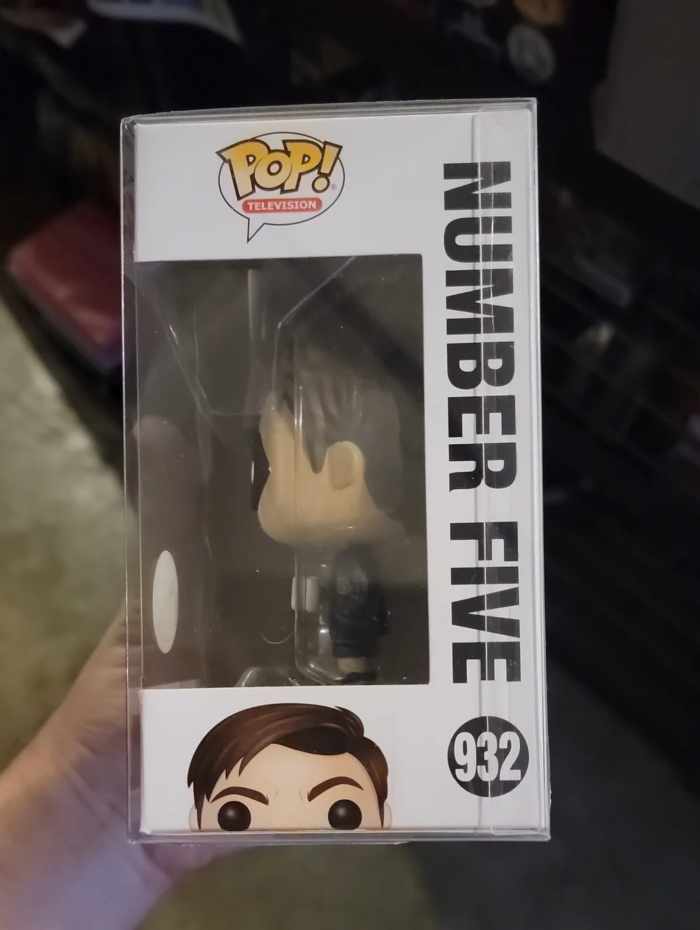 Funko Pop! Television The Umbrella Academy Number Five - Black Chase Edition